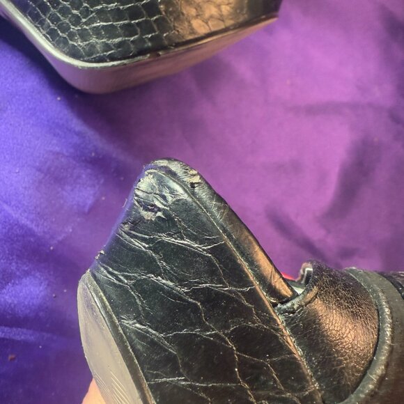 📌Joey O Mary Jane Stiletto  5.5"Heel Open Toe Slip-On Sandals w/ Platform 9.5 M - Picture 15 of 16